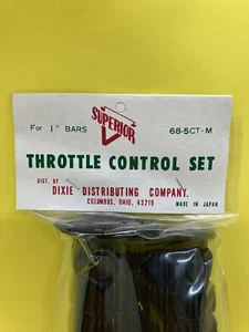 NOS Superior 68-5CT-M Motorcycle Twist Throttle Control Grips for 1" Harley/All - Bild 1 von 3
