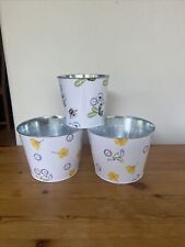 M&S X3 Spring Emma Bridgewater Floral Tins - X2 Large, X1 Small With Inserts
