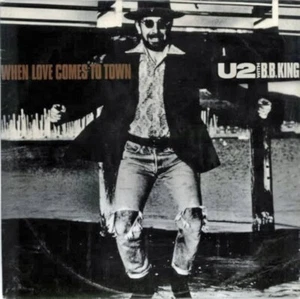 U2 With B.B. King - When Love Comes To Town - 12" Vinyl Record - Pre Owned - Picture 1 of 2