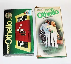 Lote De Colección Par de Juegos de Bolsillo Otelo Juego Scmidt Gabriel Retro Antiguo - Imagen 1 de 6