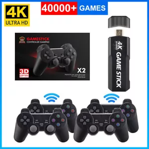 128G 40000 giochi 4K HD console videogiochi retrò 2,4G controller wireless gamepad - Foto 1 di 11