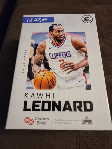 Kawhi Leonard LA Clippers Bobblehead SGA 04/10/22 Sponsored By Cedars Sinai NIB! Cover