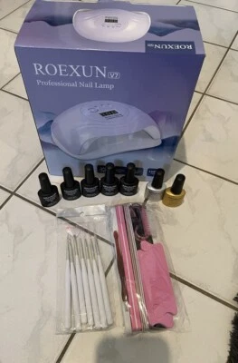 Nagellack UV LED Gel Lampe Set - Bild 1 von 4