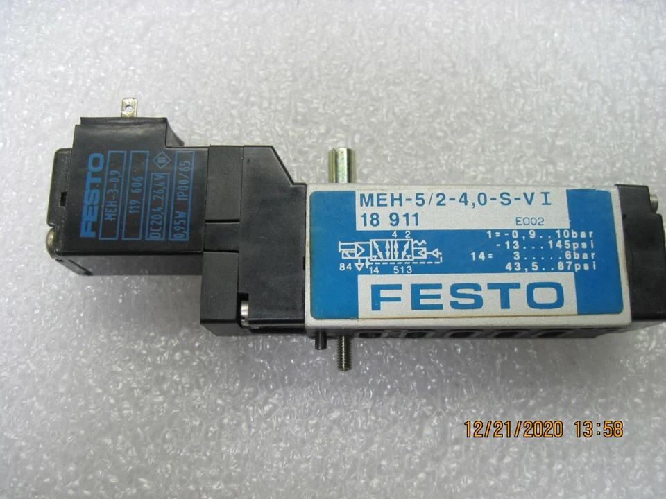 MEH-5/2-4,0-S-VI  FESTO - Image 1 of 1