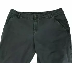 Columbia Pants Womens Size 16 Hiking Outdoor Blue Grey Straight Crop - Picture 1 of 7
