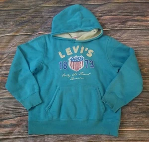 Levi's Hoodie Girls junior American flag size Large 12-13 year old - Picture 1 of 8