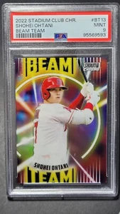 2022 Stadium Club Chrome Baseball Shohei Ohtani Beam Team BT13 PSA 9 - Bild 1 von 2