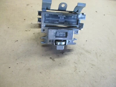 1957 Pontiac Chieftain painel aquecedor interruptor de controle - Imagem 1 de 4