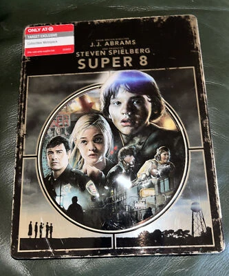 SUPER 8 - Metalpak / Steelbook (Blu-ray, 2015) Target Exclusive, RARE - Image 1 of 3
