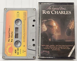 RAY CHARLES - THE LEGEND LIVES (Cassette, Arcade) ADEGC 139 - Picture 1 of 2