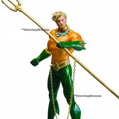 DC COMICS - Justice League New 52 Aquaman Action Figure Dc Direct - Immagine 1 di 3