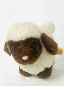 RUSS Beige Brown 7” LAMB LAMMY #130 Vintage Stuffed Sheep