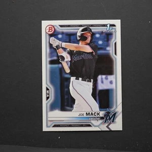 2021 Bowman Draft - Joe Mack 1st Bowman #BD-159 (RC) - Picture 1 of 2
