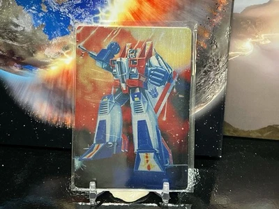 Transformers 40th Anniversary Starscream Exclusive Edition Metal Card 4 - Image 1 of 2