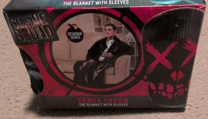 NORTHWEST ADULT SUICIDE SQUAD JOKER BOY SLEEVED WEARABLE THROW BLANKET WRAP - Picture 1 of 3