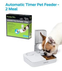 Premier Pet Automatic Timer Pet Feeder Bowl Portion Controller New Sealed - Picture 1 of 9