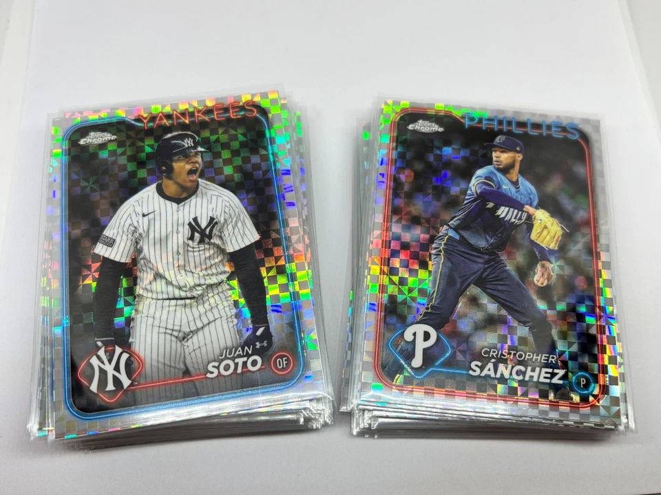 Actualización cromada Topps 2024 Xfractor completa el conjunto que elijas Foto 1 de 1