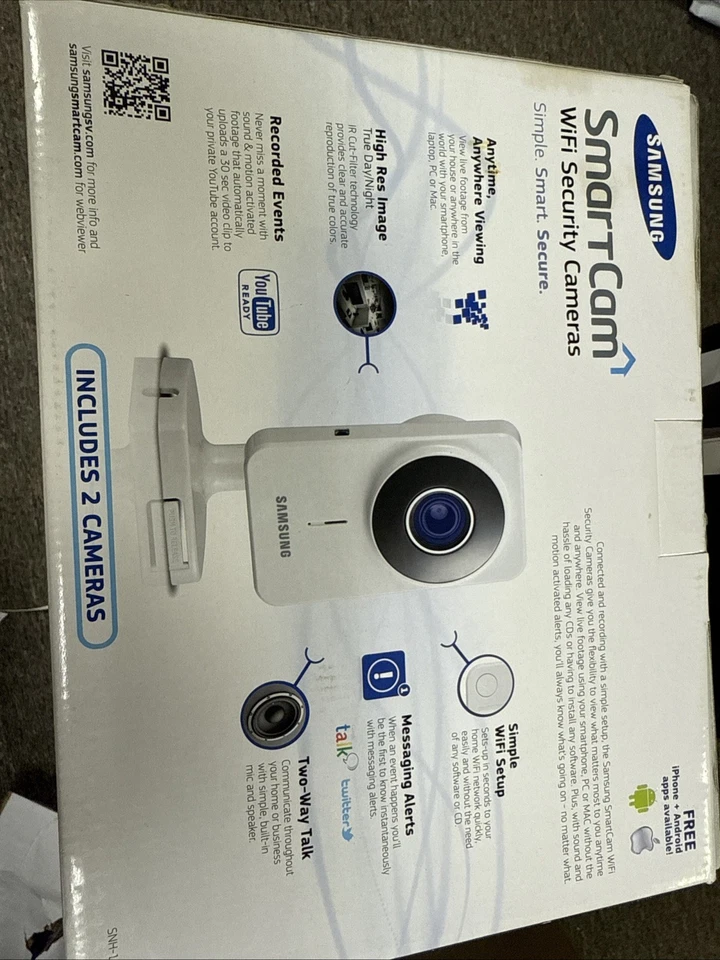 Samsung Smart Cam  WiFi Security Cameras SNH-1011ND New Sealed  - Image 1 of 1
