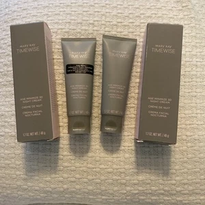 Mary Kay Timewise AGE MINIMIME 3D Nachtcreme normale-trockene Haut 089006 2 Stück - Bild 1 von 8