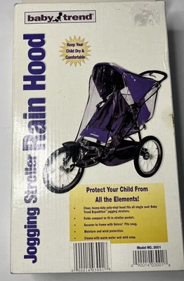 Cubierta de lluvia para cochecitos Baby Trend individual para cochecitos nueva Foto 1 de 2