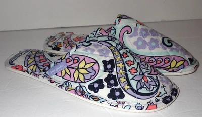 Zapatillas de viaje Vera Bradley Maddalena cachemira para mujer talla mediana M 7-8 Foto 1 de 4