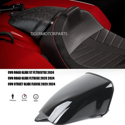 Cubierta de asiento de pasajero para Harley Touring CVO Road Street Glide 2023-2025 Foto 1 de 4