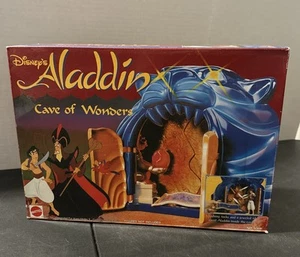 Disney Mattel Aladdin Cave of Wonders Play Set 1992 Sealed Mattel Tape Vintage J - Picture 1 of 9