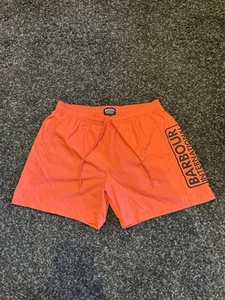 Herren Barbour International Badeshorts Gr. XL - rosa - sehr guter Zustand - Kordelzug - Bild 1 von 7
