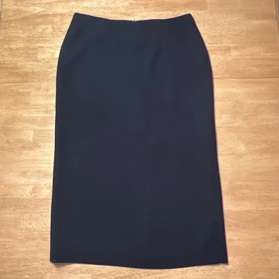 Falda larga recta negra Jones Wear Essentials para mujer talla 10 totalmente forrada con cremallera Foto 1 de 4