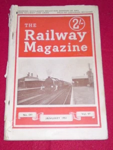 THE RAILWAY MAGAZINE - Jan 1951 Vol 97 #597 - Picture 1 of 1