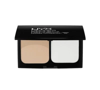 NYX Define & Refine Powder Foundation Net Wt 0.34 Oz. DRPF02 Light/Pale - Image 1 of 4