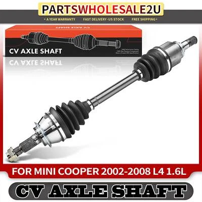 Conjunto de eje CV delantero izquierdo para Mini Cooper 2002-2008 1,6 L transmisión CVT automática Foto 1 de 4