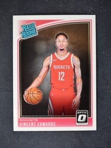 2018-19 Donruss Optic Base Rated Rookies #165 Vincent Edwards