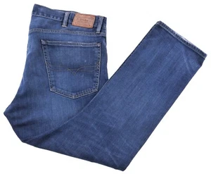 Pantalones de mezclilla Polo Ralph Lauren Warick ajustados rectos lavado medio para hombre 40x30 - Imagen 1 de 11