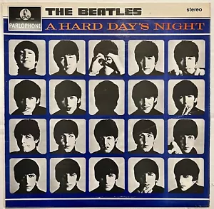 The Beatles “Hard Day's Night” 1968-69 Transitional UK Parlophone Stereo LP - Picture 1 of 6