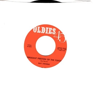RAY STEVENS: SERGEANT PRESTON OF THE YUKON / ACE CANNON: SUGAR BLUES, 45 -5619 - Picture 1 of 3