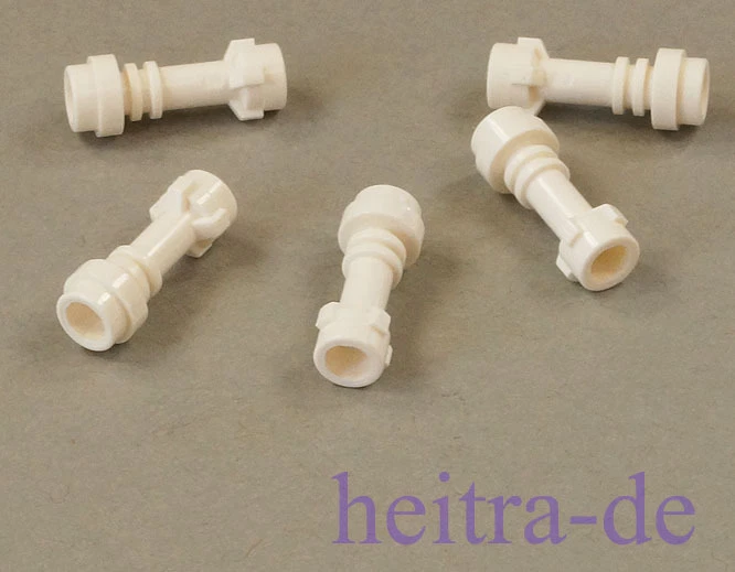 LEGO  - 5 Laserschwert - Griffe weiß / Laserschwertgriffe / 64567 NEUWARE (a5) - Bild 1 von 1