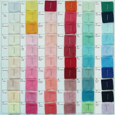 Soft Stretch Hexagon Mesh Tulle Fabric Net Ballet Tutu Dress Bridal 5 yards 60"w - Image 1 of 4