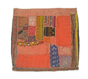 Handmade Indien Embroidered Patchwork Home Decorative Cushion Cover. i17-439 - Picture 1 of 7