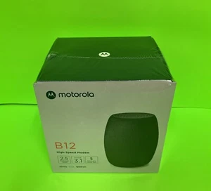 Motorola B12 - Advanced Compact Cable Modem | Easily Pairs with Any WiFi Router - Afbeelding 1 van 4