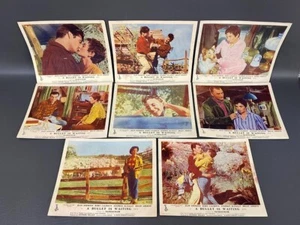 1954 A Bullet Is Waiting Lobby Cards Complete Set of Eight - Bild 1 von 10