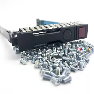300 piezas Tornillos para servidor HP 651687-001 727695-001 GEN8/GEN9 2,5" Tornillos de bandeja de disco duro - Imagen 1 de 4