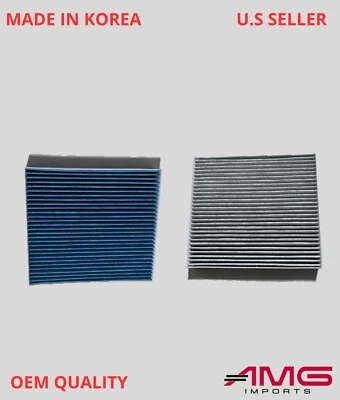 Filtro de aire de cabina de carbono para Hyundai Tucson 2005 2014 2006 2015 Kia Sportage OEM Foto 1 de 2