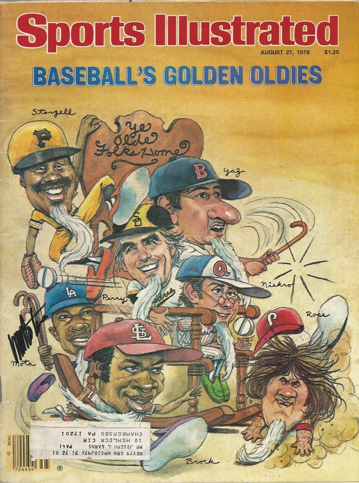 GFA Sports Illustrated MANNY MOTA Signed SI Magazine AD1 COA - Image 1 of 1