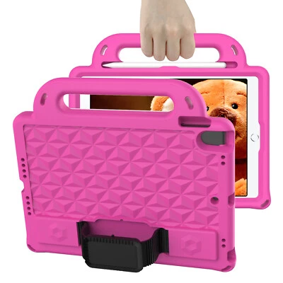 For iPad 5th 6th 7th 8th 9th Gen Air Shockproof Kids EVA Handle Stand Case Cover - Image 1 of 4