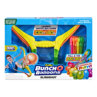 3PK Zuru Bunch O Balloons Tropical Party w/ Slingshot Kids/Children Fun Toy 6+ - image 1 of 3