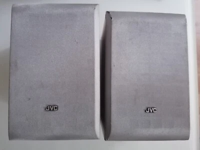 COPPIA 2 CASSE JVC SPEAKER SYSTEM MODEL SP-UXH10 10W ALTOPARLANTI SURROUND HI FI - Immagine 1 di 4