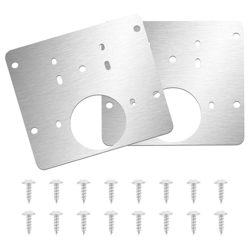 2 Sets Furniture Hinges for Kitchen Offset Pivot Household