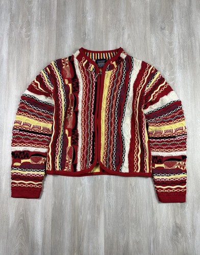 SUPREME Cardigan Coogi Australia piumino sotto blu taglia extra small? Maglia multicolore
