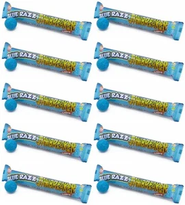 10x Zed Candy Blue Razz Jawbreaker 6 Kugeln Packungen Neuheit Kaugummi Süßigkeiten - Bild 1 von 2